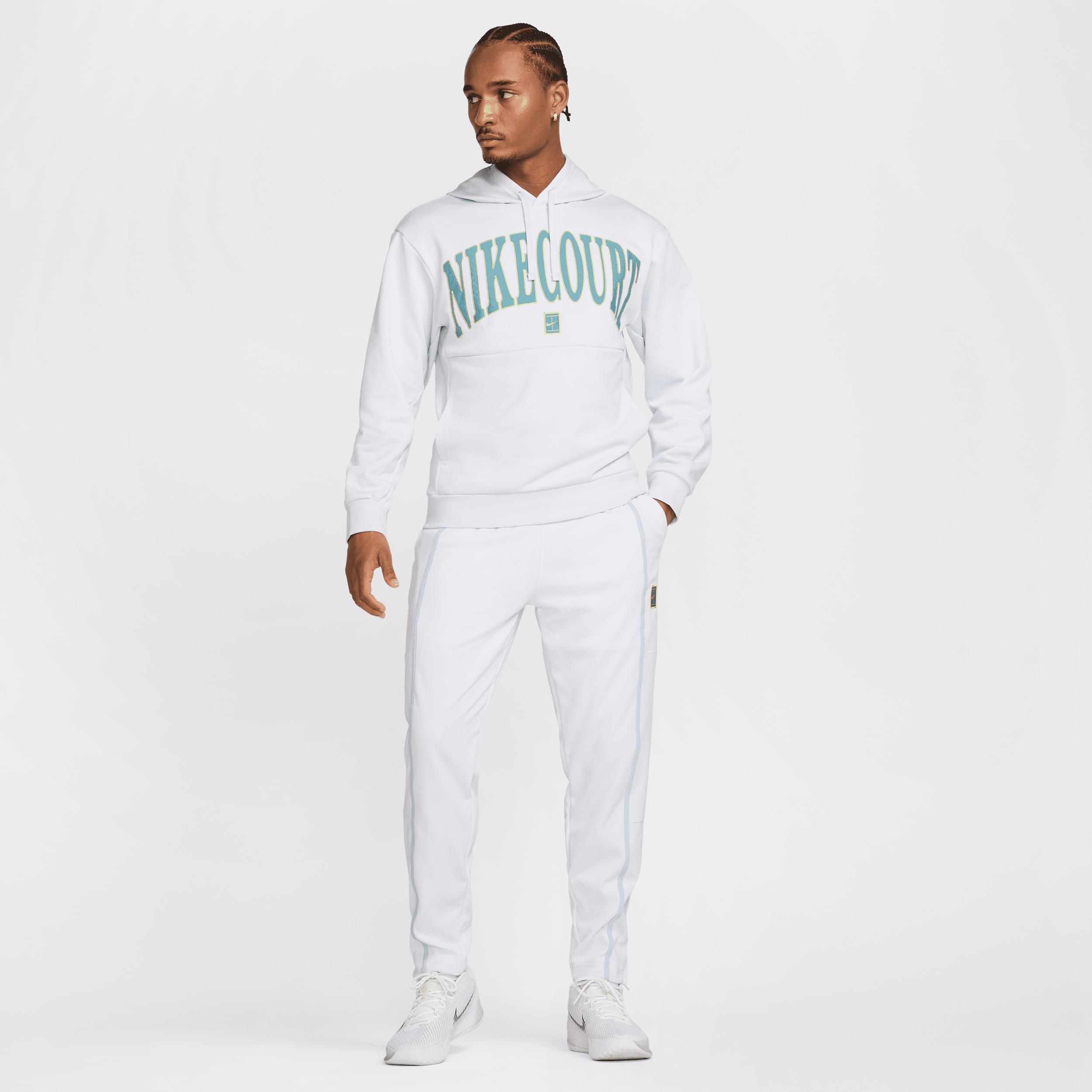Nike Men's Court Heritage Dri-FIT Fleece Tennis Hoodie Product Image