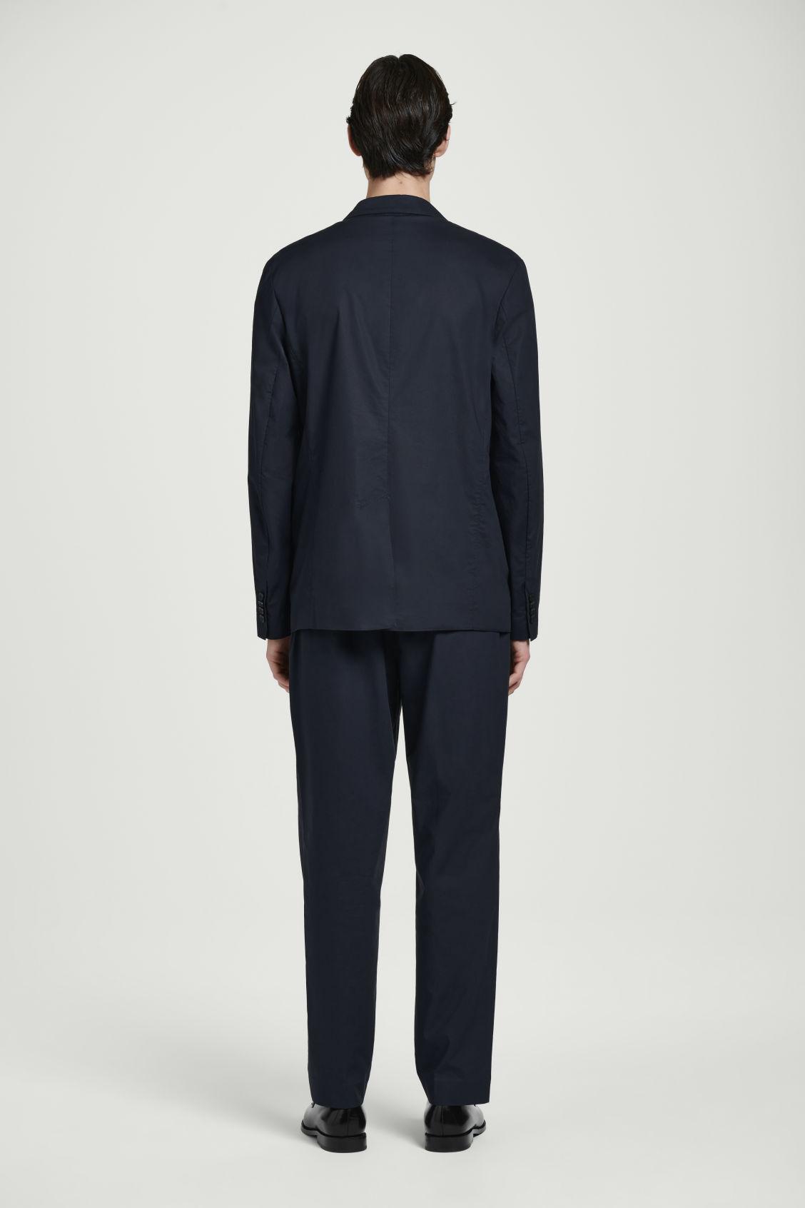 COTTON STRAIGHT-LEG PANTS Product Image