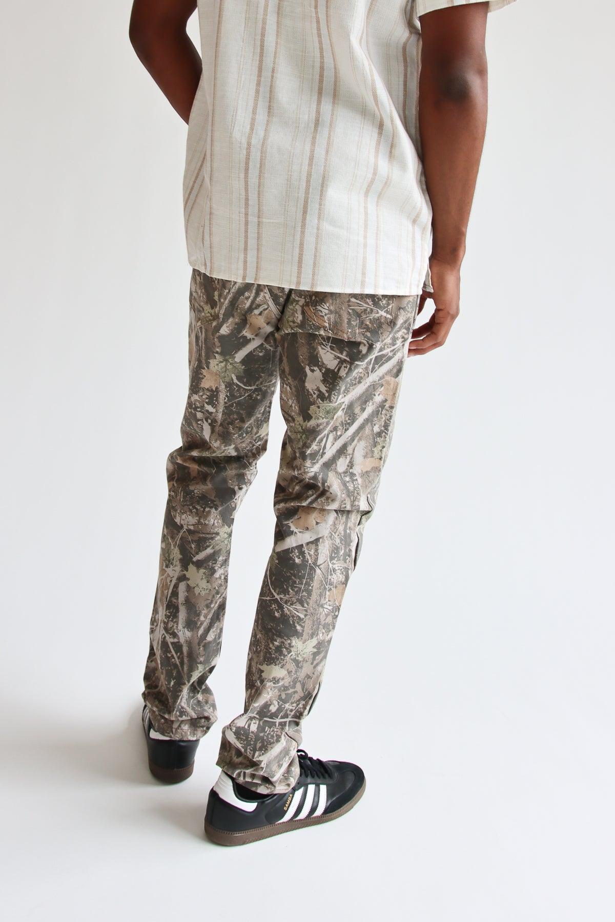 Woodland Camo Straight Leg Pants Product Image