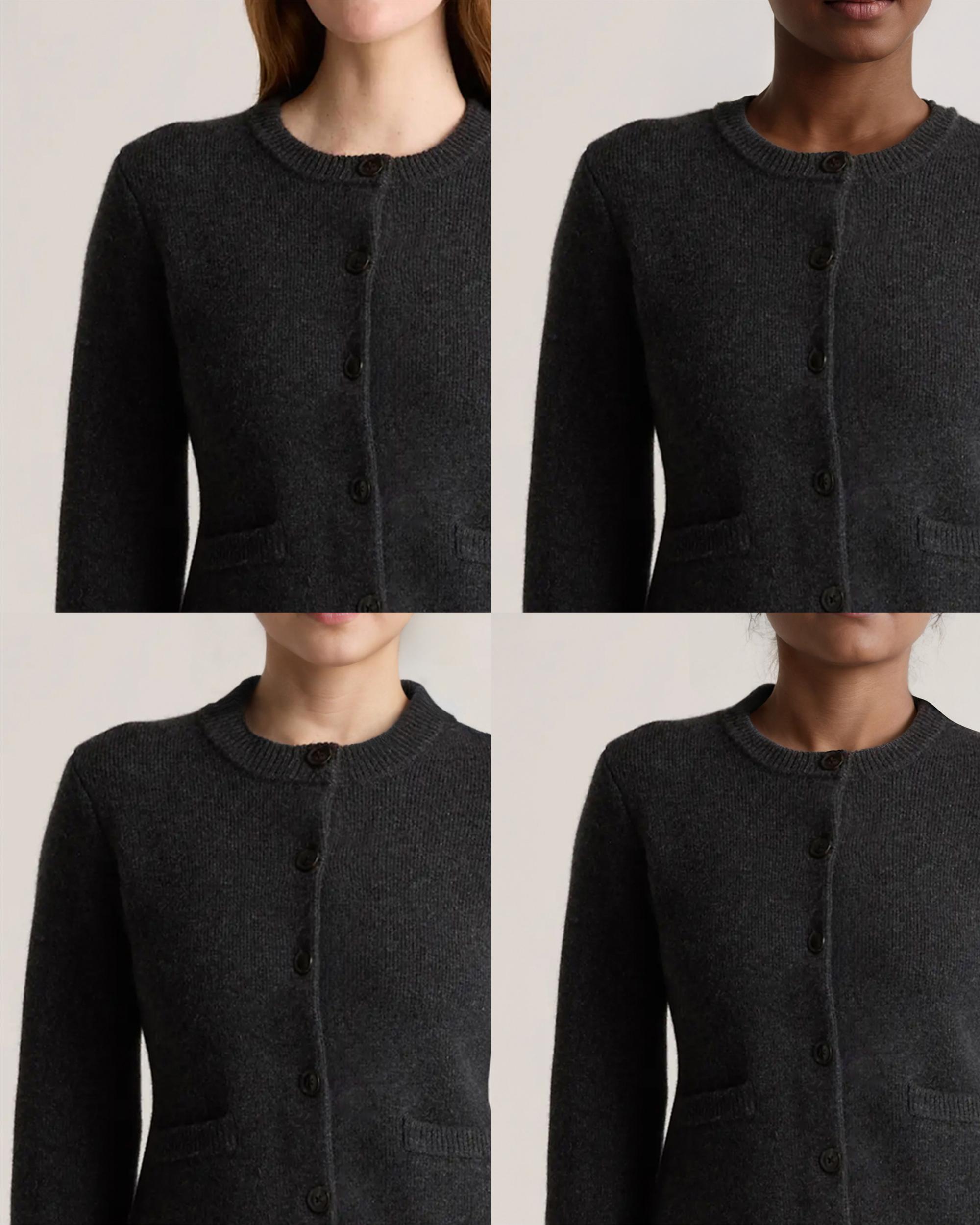 Quince | Women's Mongolian Cashmere Structured Cardigan Sweater Size XS Product Image