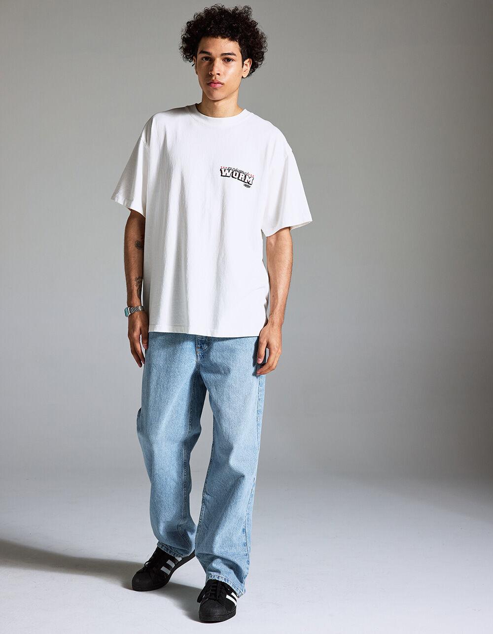 RODMAN 5X Champion Mens Boxy Tee - WHITE Product Image