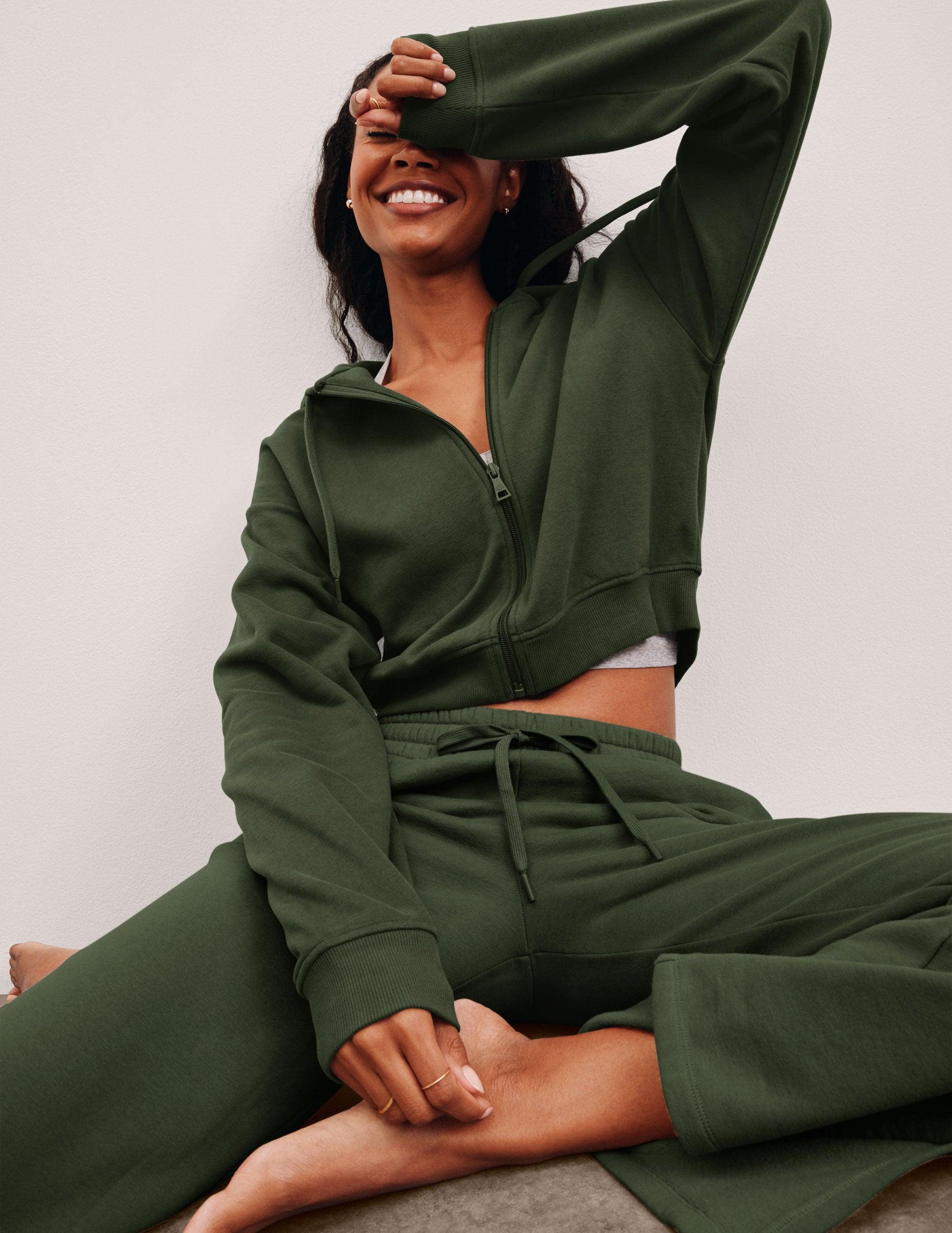 LuxeFleece Zip Up Hoodie Product Image