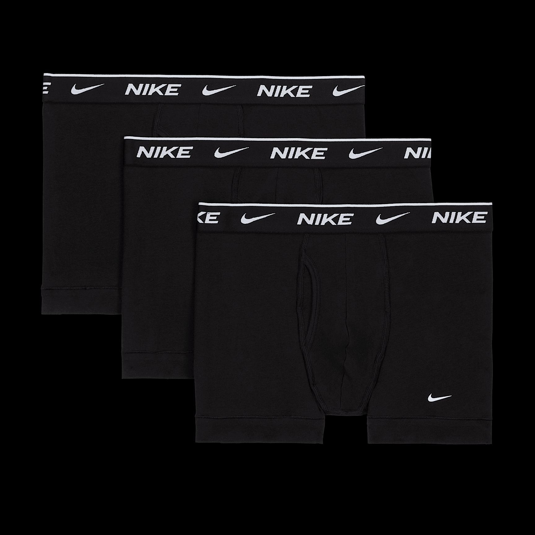 Nike Mens Essential Cotton Stretch Dri-FIT Trunks (3-Pack) | KE1166-001 Product Image