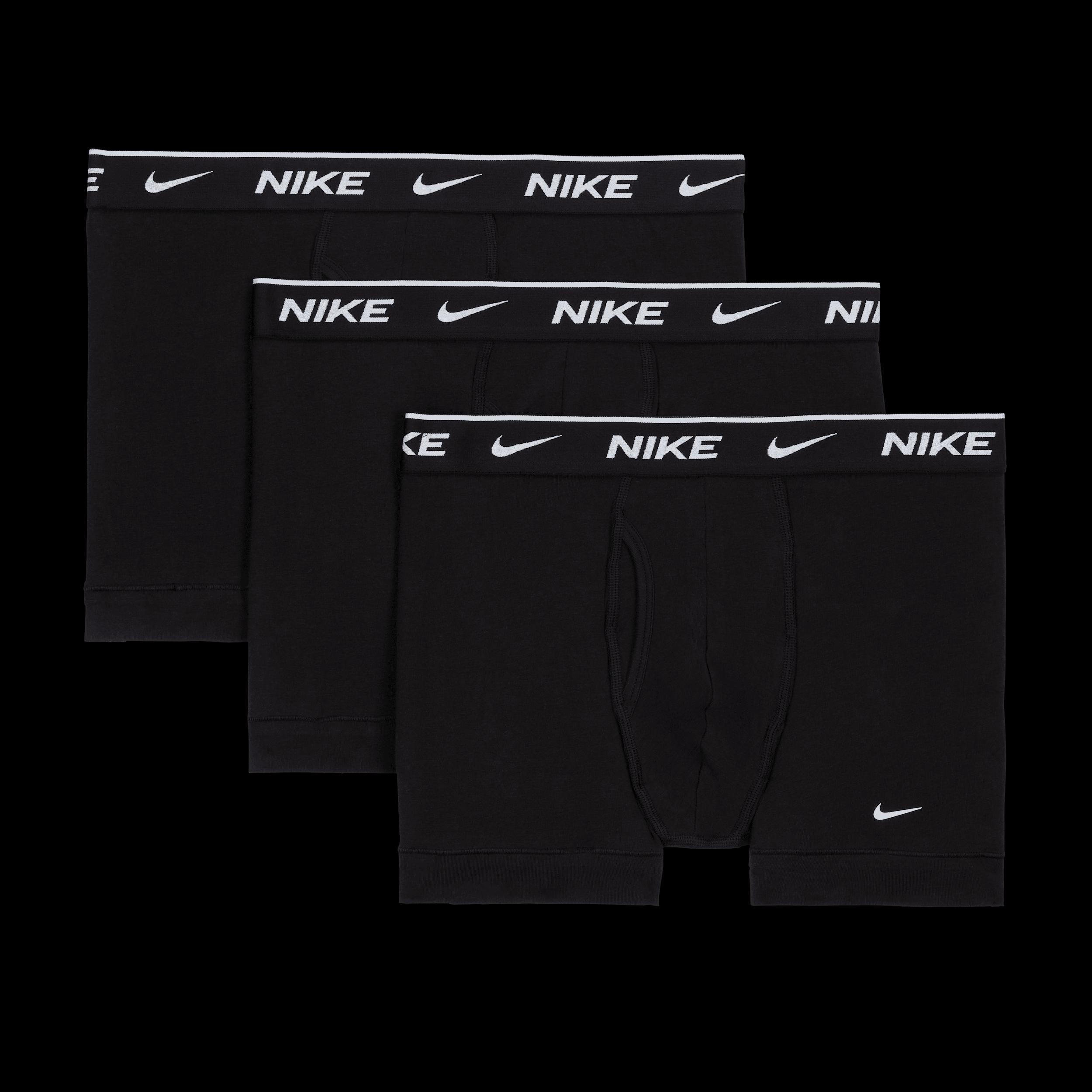 Nike Mens Essential Cotton Stretch Dri-FIT Trunks (3-Pack) | KE1166-001 Product Image