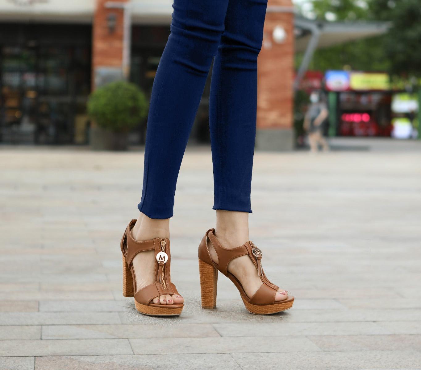 MKF Collection Women's Maddie Heel Sandal Product Image