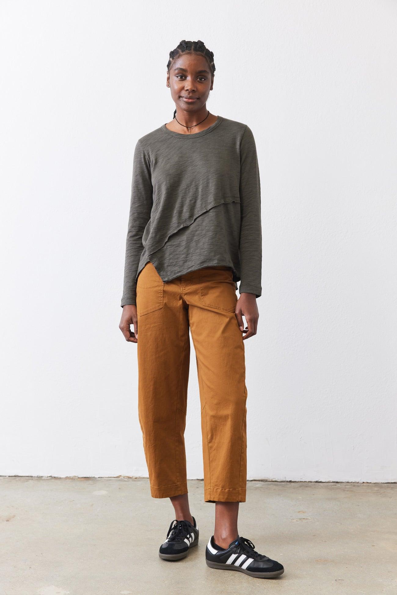 The Slouchy Soft Twill Pants Product Image