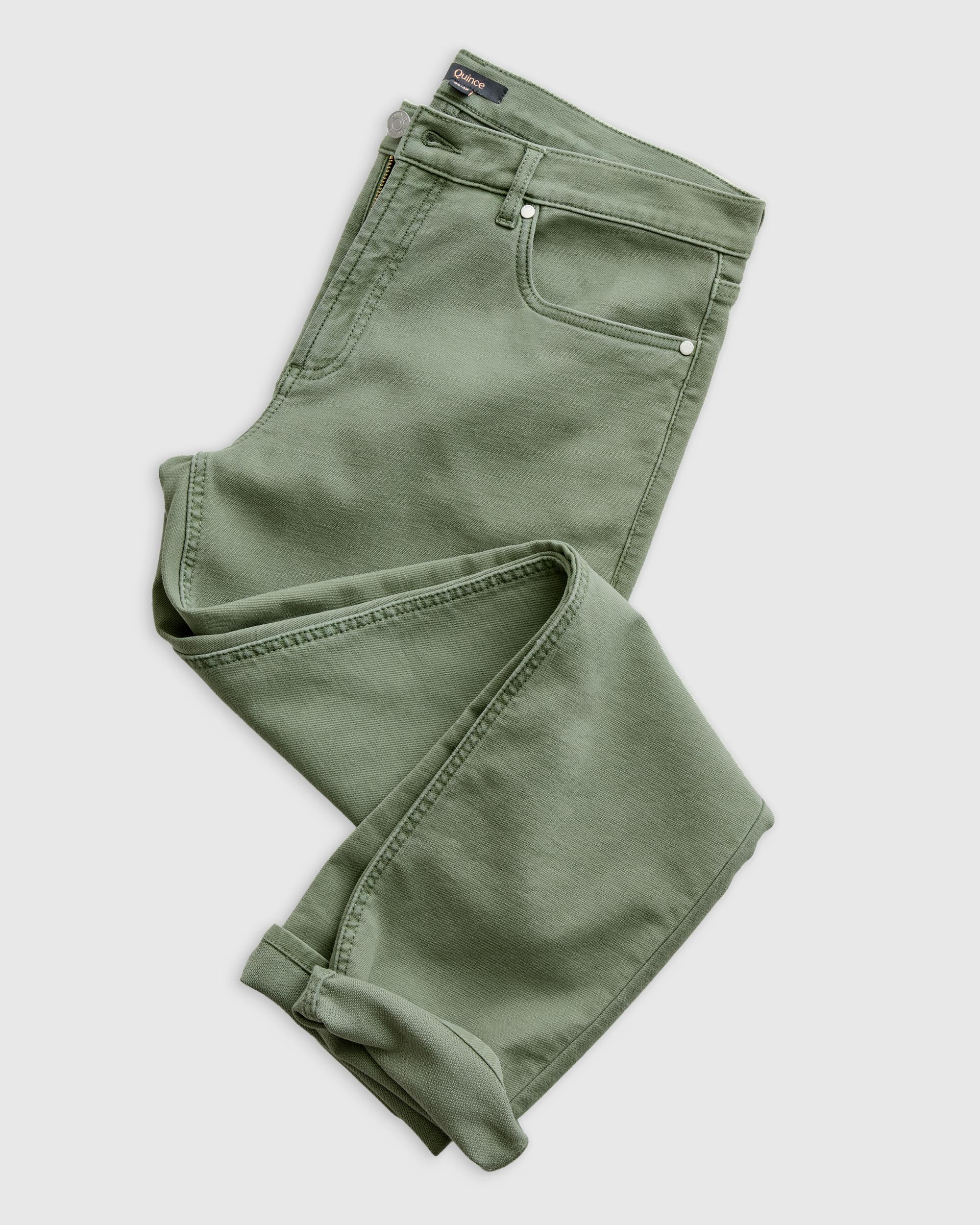 Quince | Men's French Terry 5-Pocket Pants Organic Cotton Product Image