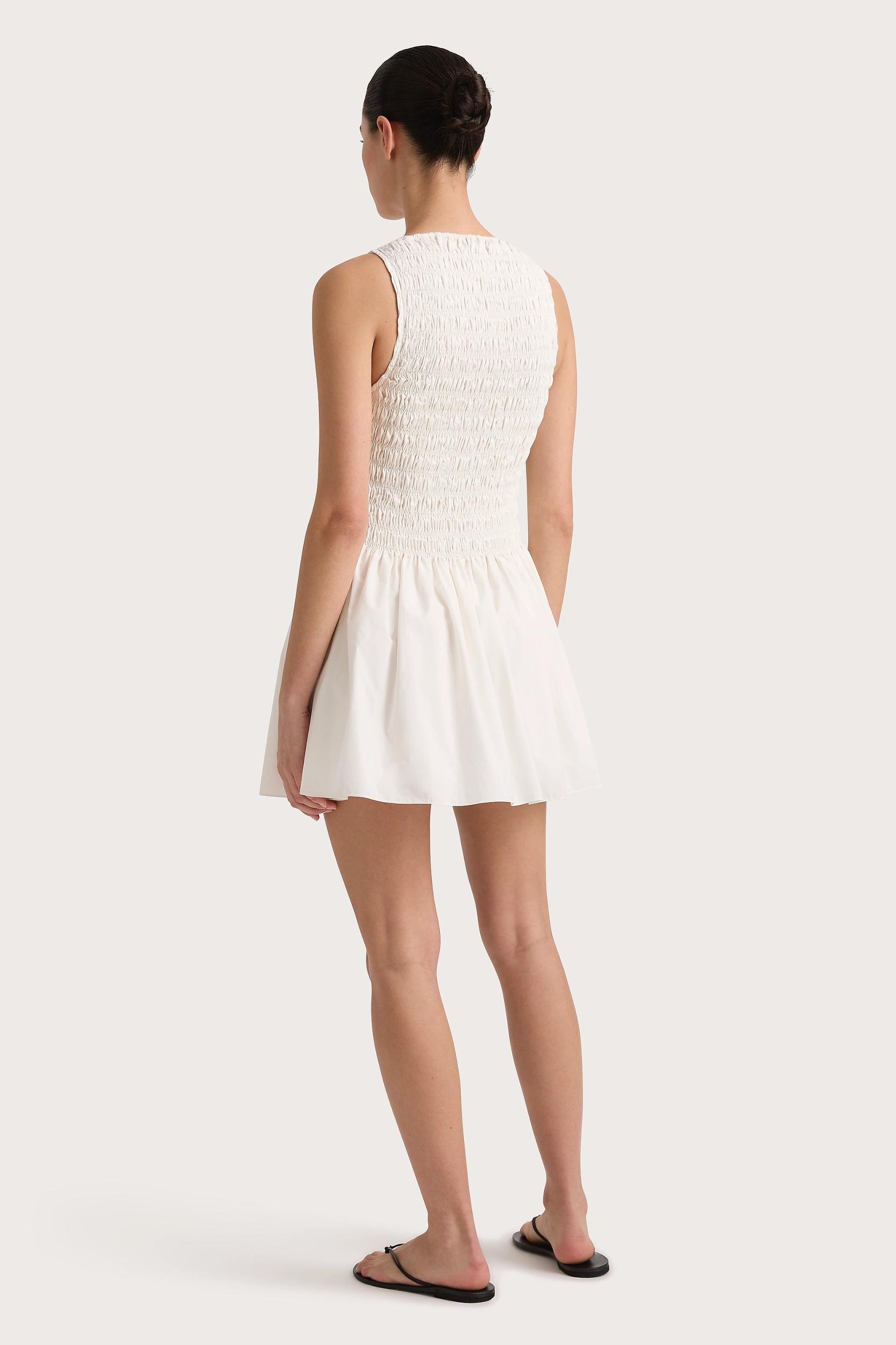 Noa Mini Dress White - Final Sale Product Image