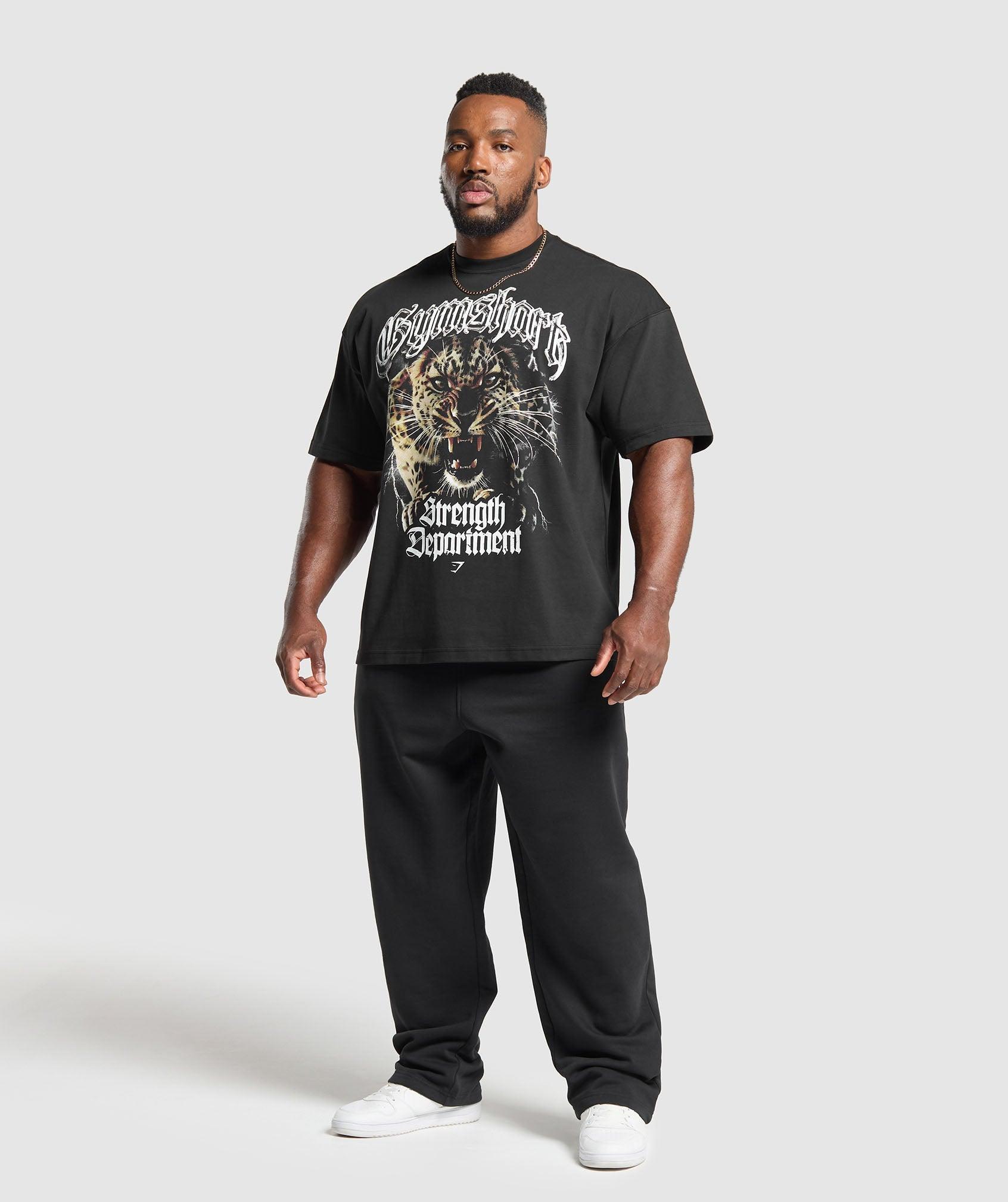 Strength Department Animal Oversized T-Shirt Product Image