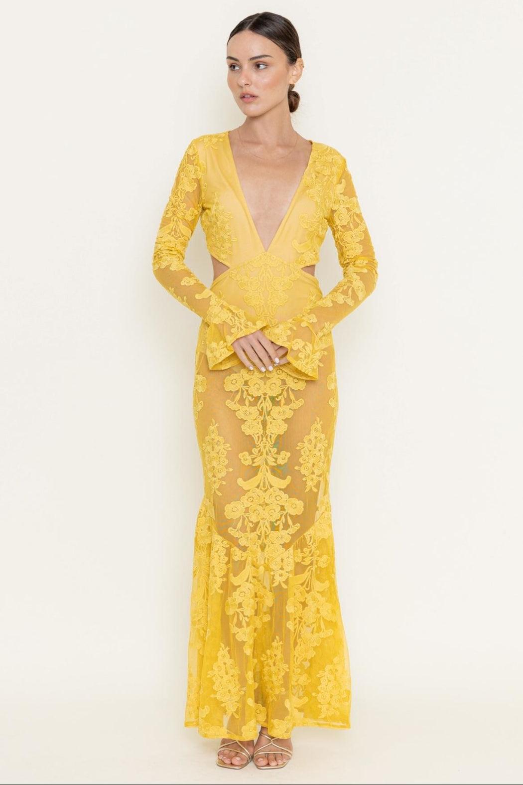 Floral Embroidered Dress Product Image