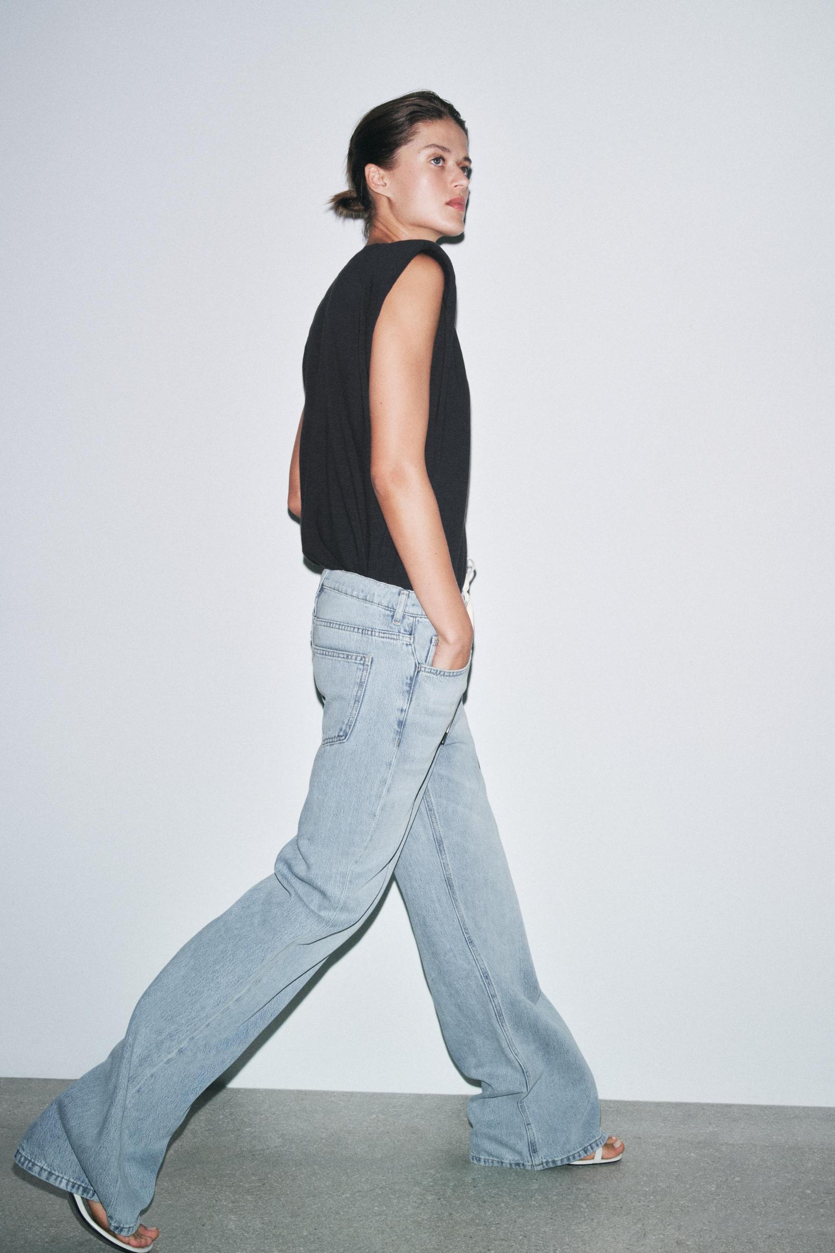 RELAXED MID WAIST JEANS ZW COLLECTION Product Image