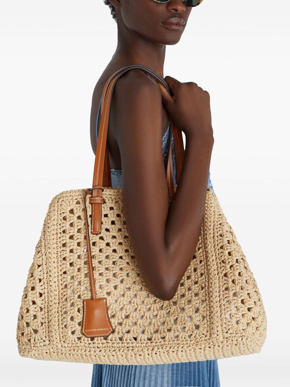 crochet tote bag  Product Image