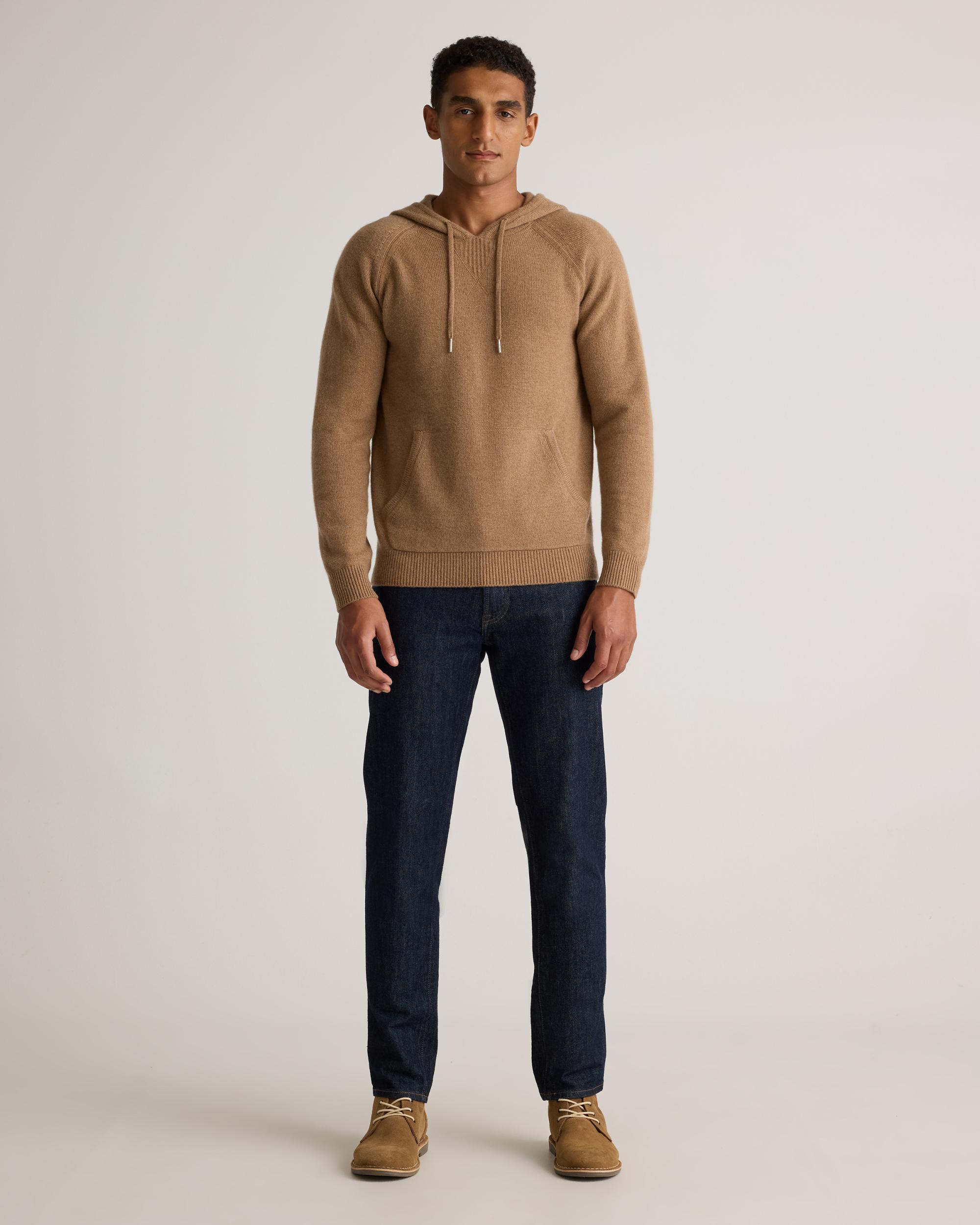 Quince | Men's Mongolian Cashmere Pullover Hoodie Product Image