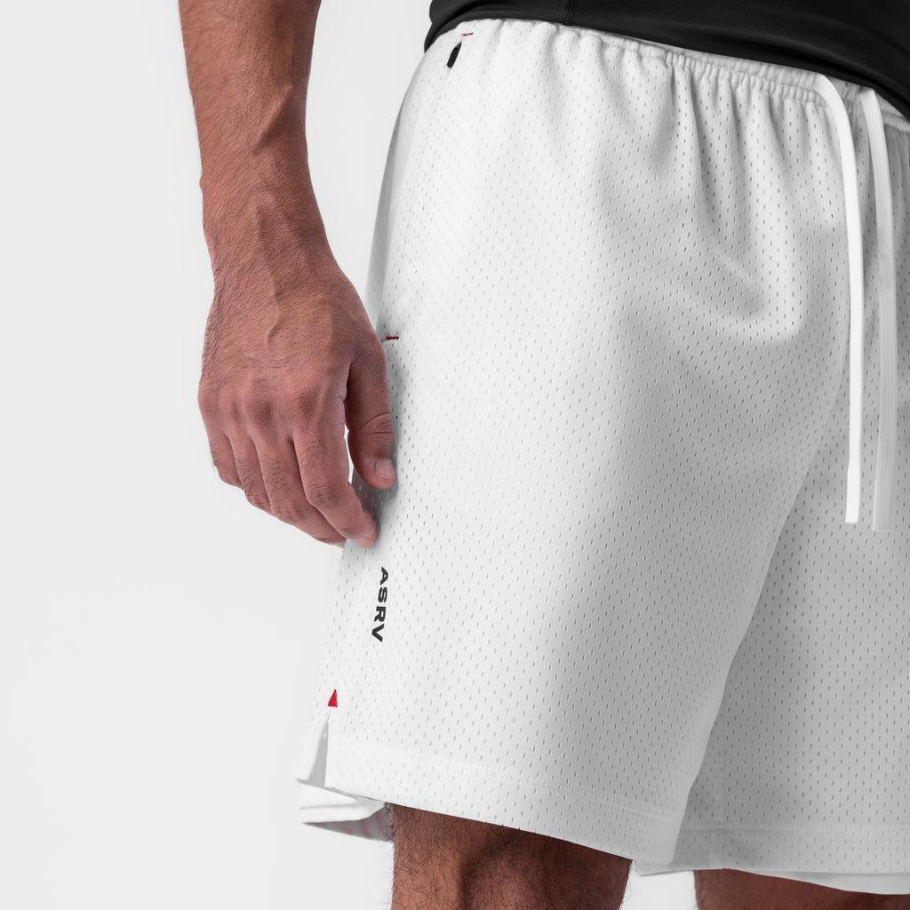 0988. Reversible 2-in-1 Short - White Male Product Image