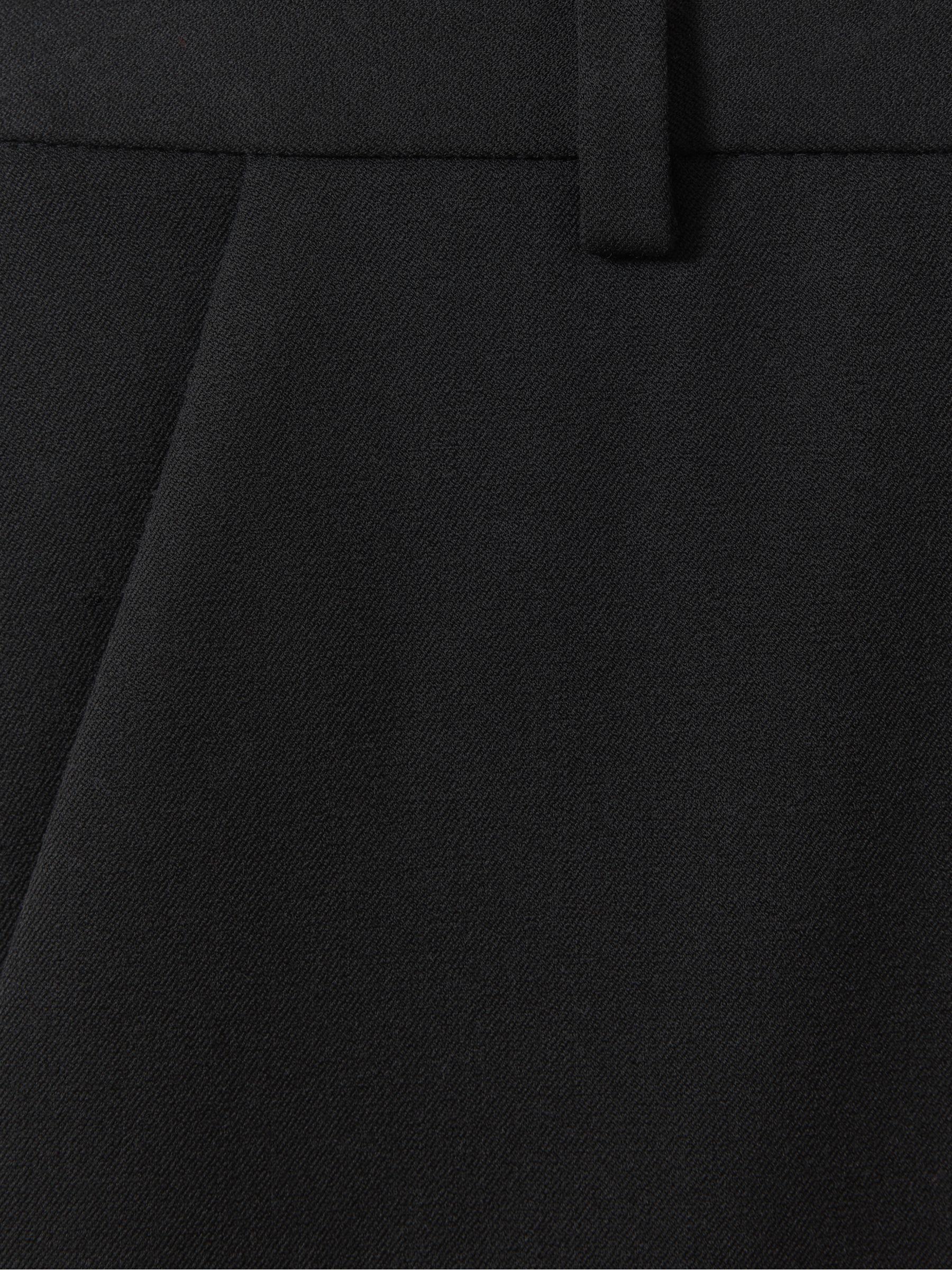 Slim Fit Tailored Trousers in Black Product Image
