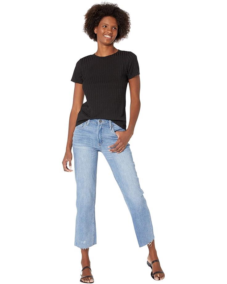 Kelsey High-Rise Ankle Flare With Raw Hem Product Image