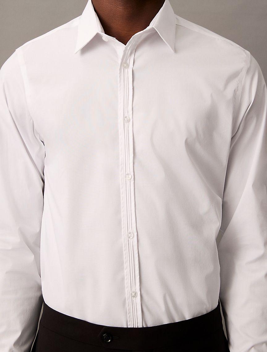 Steel Slim Button-Down Shirt Product Image