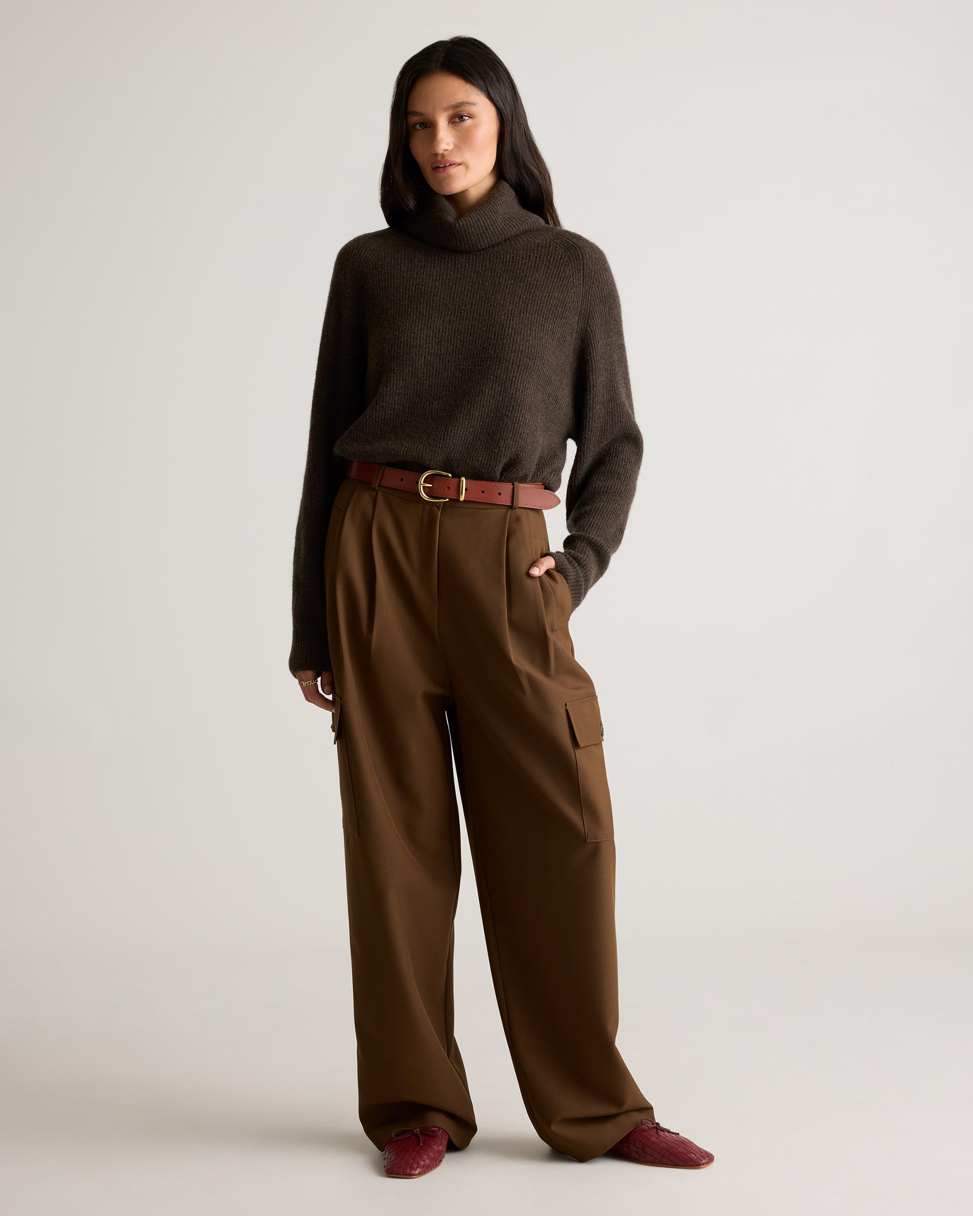 Quince | Women's Allegra European Leather Belt Italian Leather Product Image