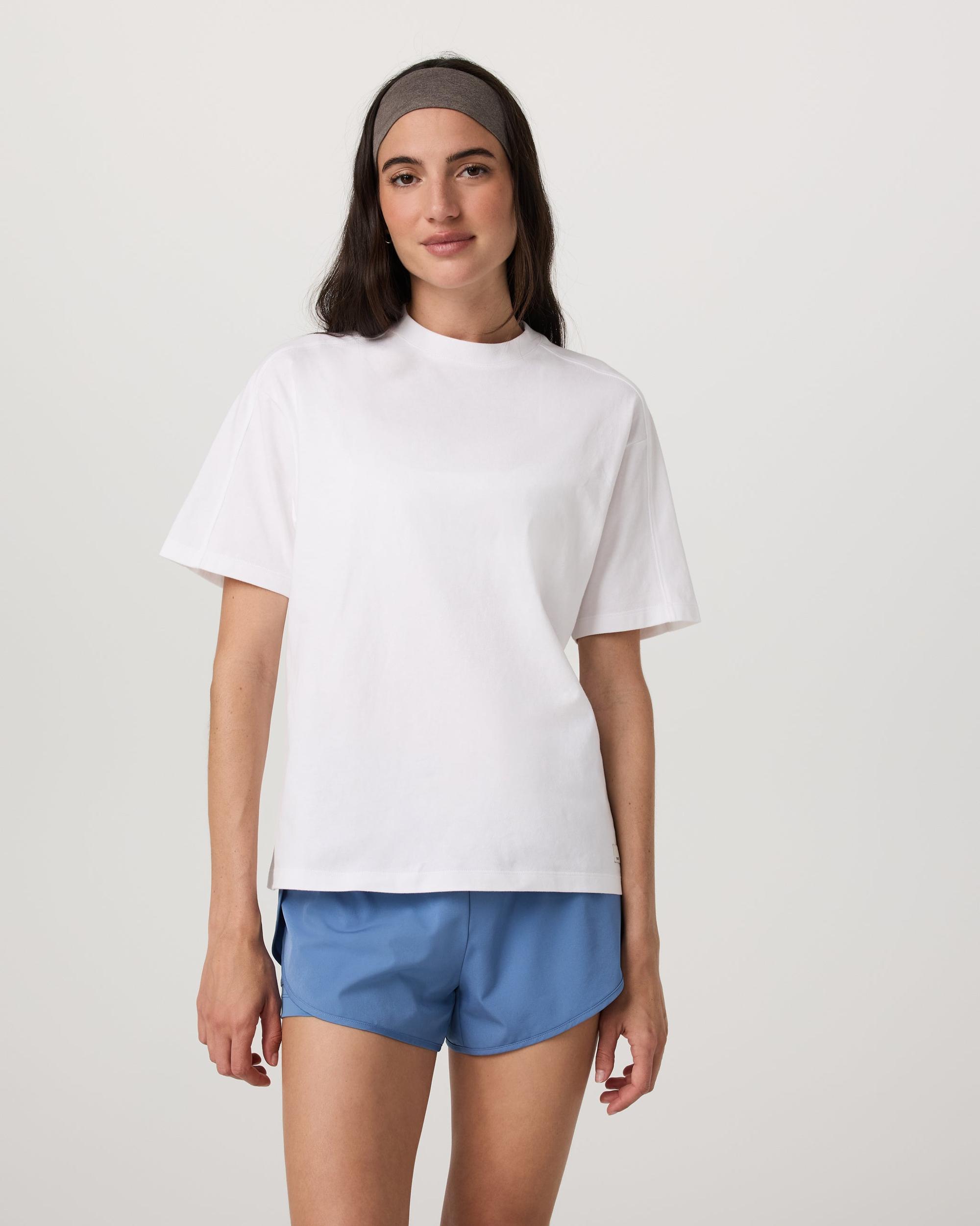 Short Sleeve Heavyweight Oversized Cotton Tee Product Image