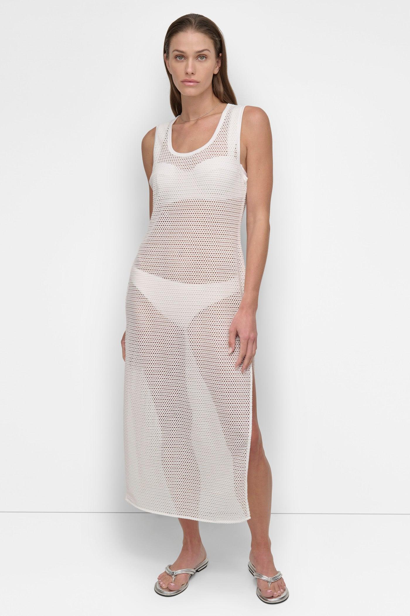 MESH MAXI BEACH DRESS Product Image