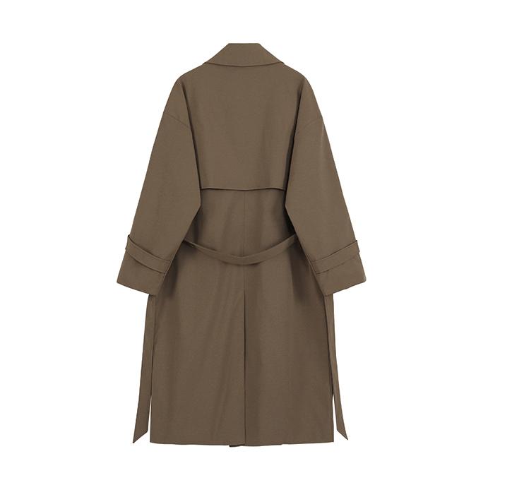 RT No. 1139 LONG TRENCH COAT Product Image