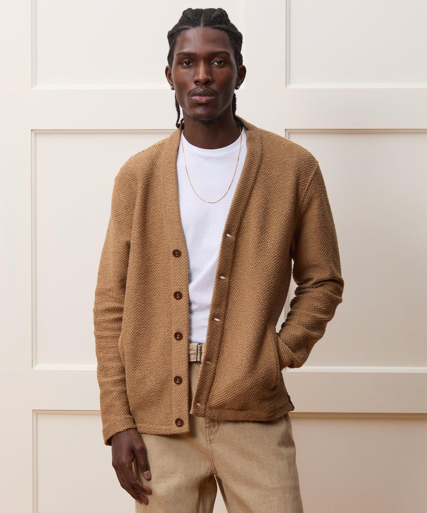 Cotton Boucle Cardigan Product Image