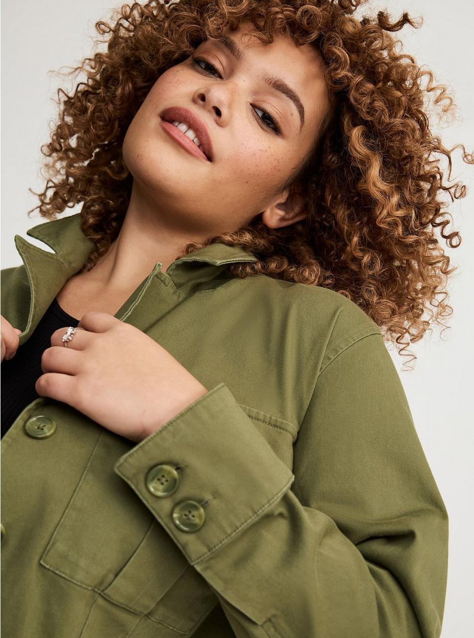 LT WT TWILL SAFARI JACKET Product Image