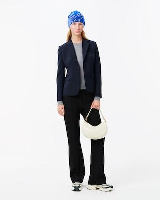 Wool Jacquard Crocodile Beanie Product Image