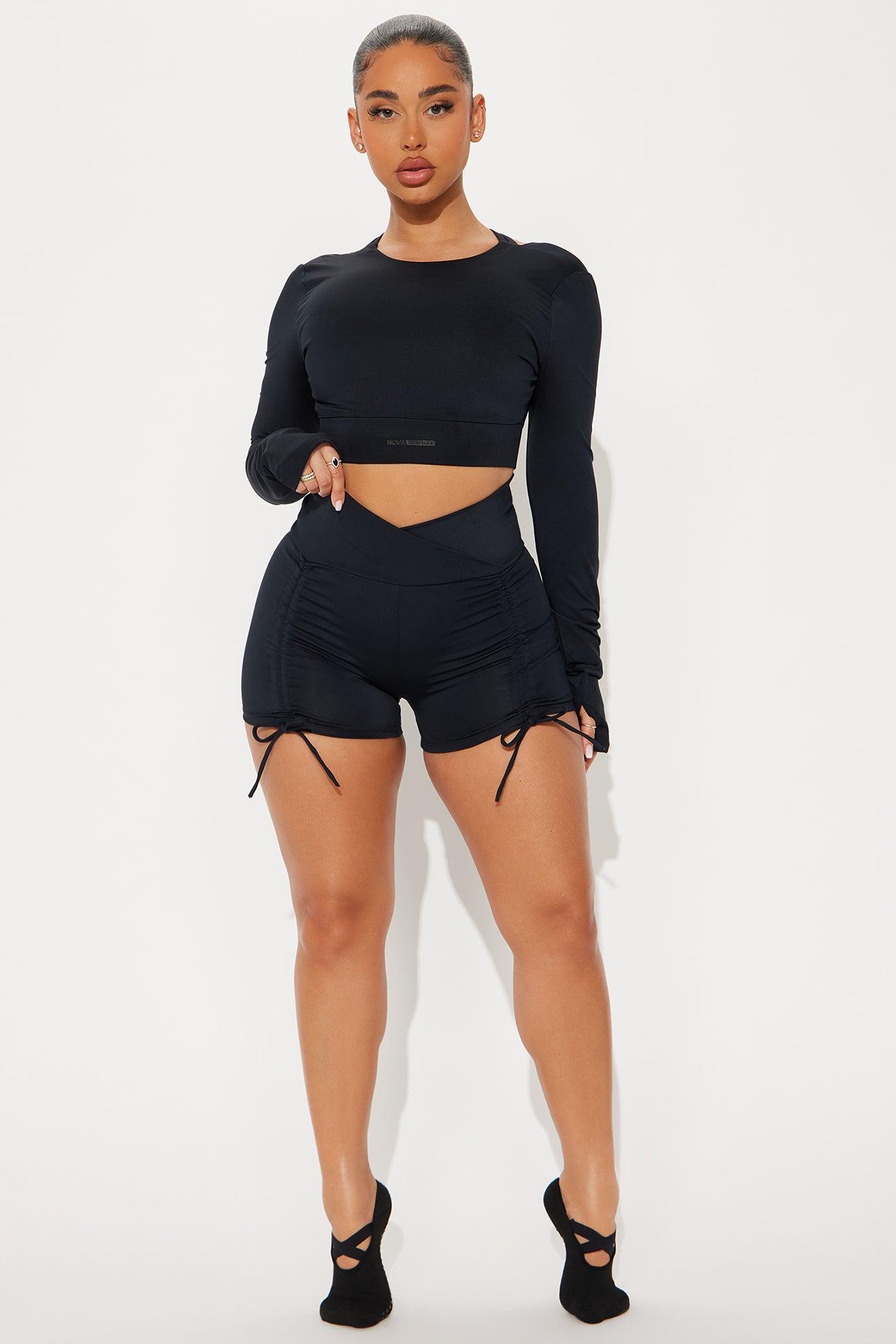 Pointe Play Elevate Active Top - Black Product Image