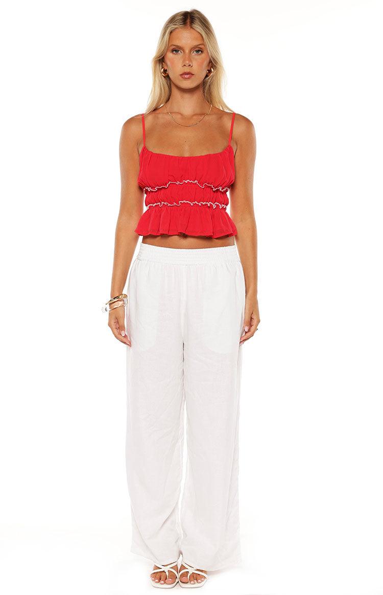 Wiatt Red Top Product Image