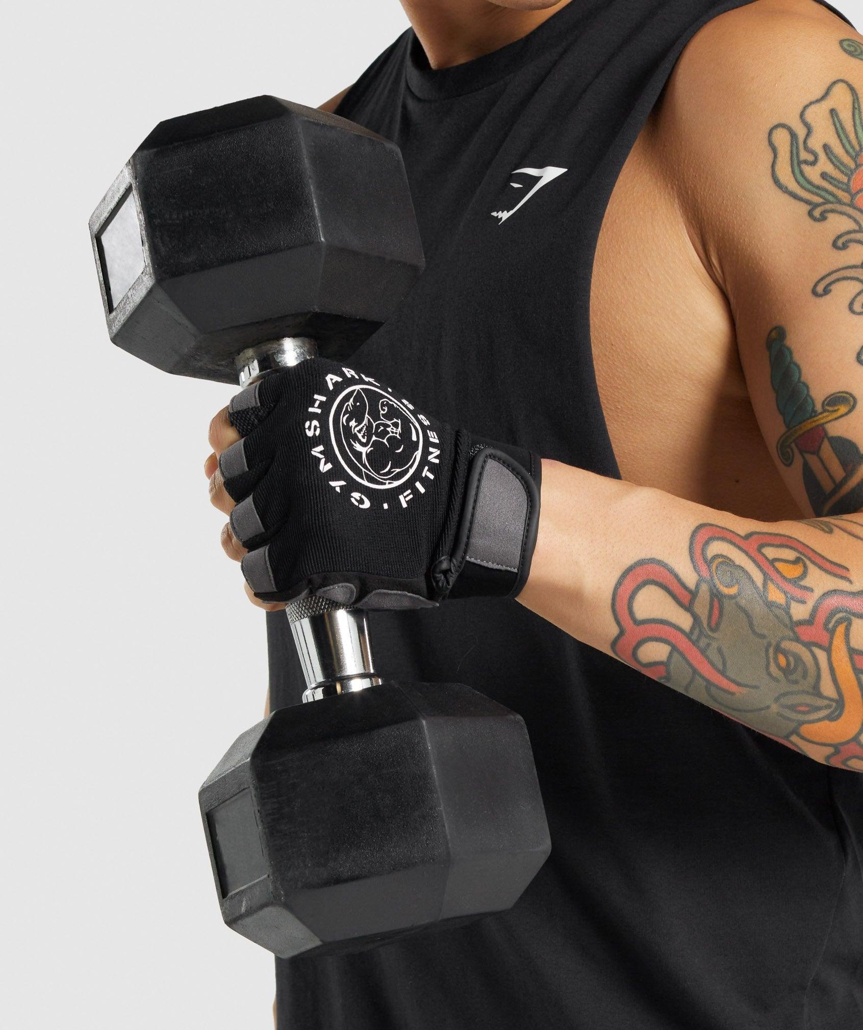 Gymshark Legacy Lifting Gloves - Black Product Image