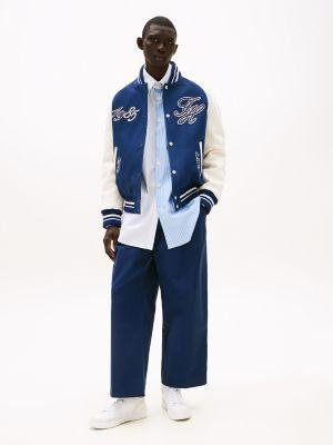 Wide-Leg Stretch Chino Product Image