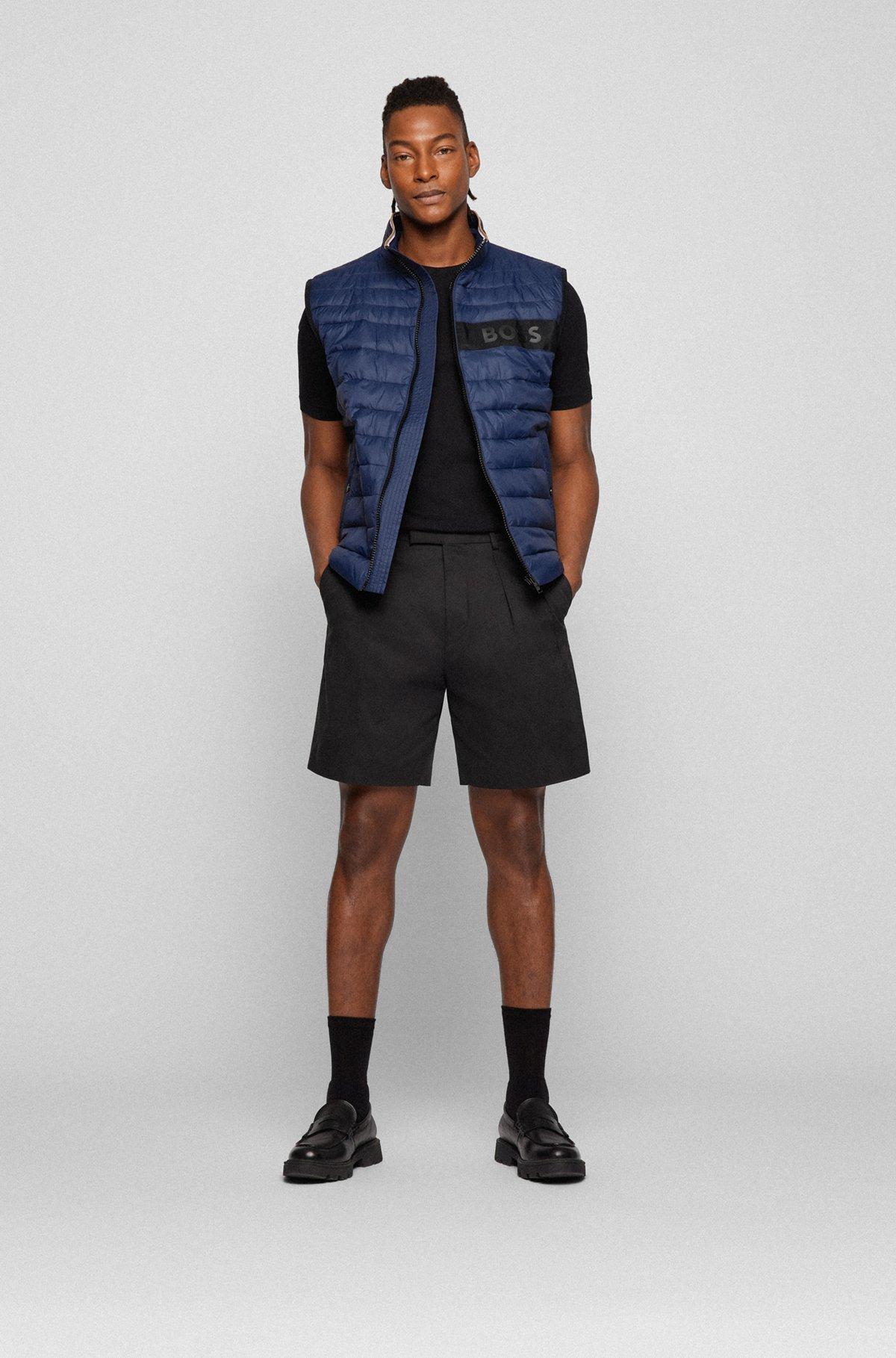 Water-repellent gilet with 3D-logo tape Product Image