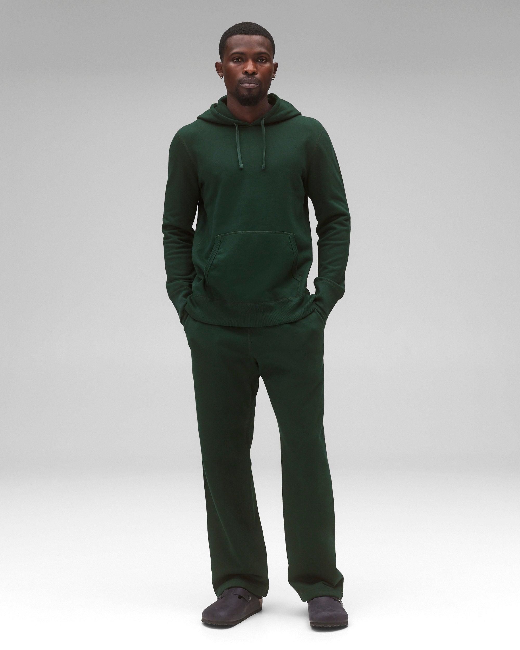 Midweight Terry Slim Hoodie Male Product Image