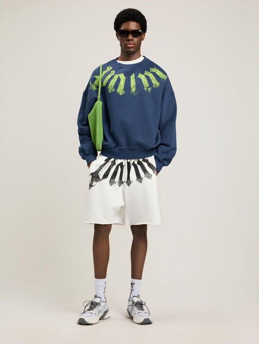 Big Neck Logo Loose Sweatshirt Product Image