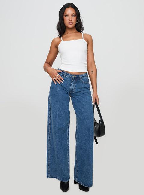 Baseline Rib Top White Product Image