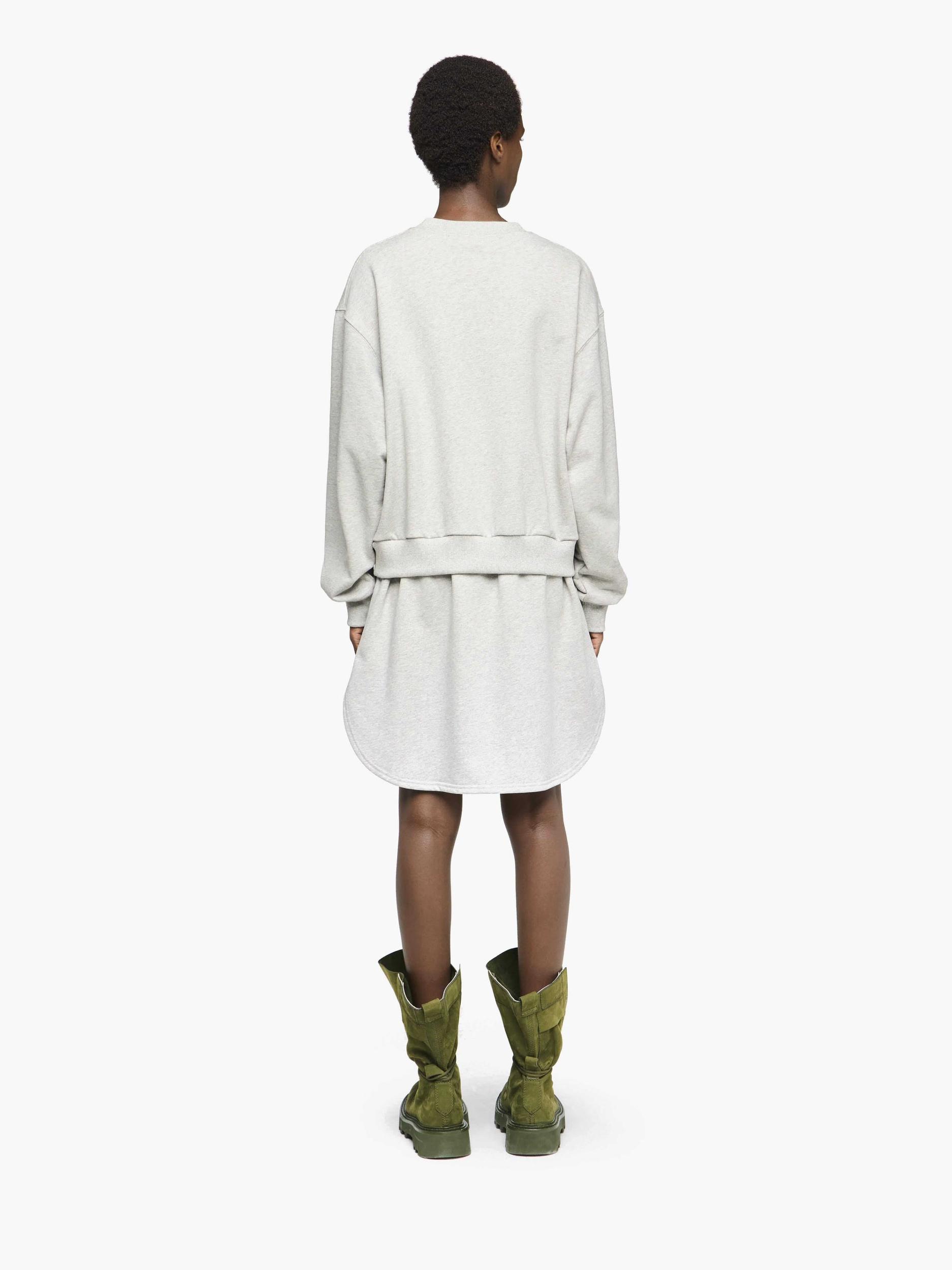 LAYERED SWEATSHIRT DRESS Product Image