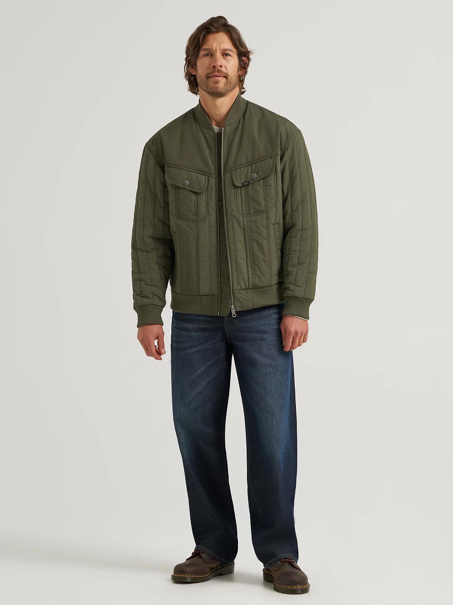 Men's Bomber Rider™ Jacket | Men's Jackets & Outerwear | Lee® Product Image