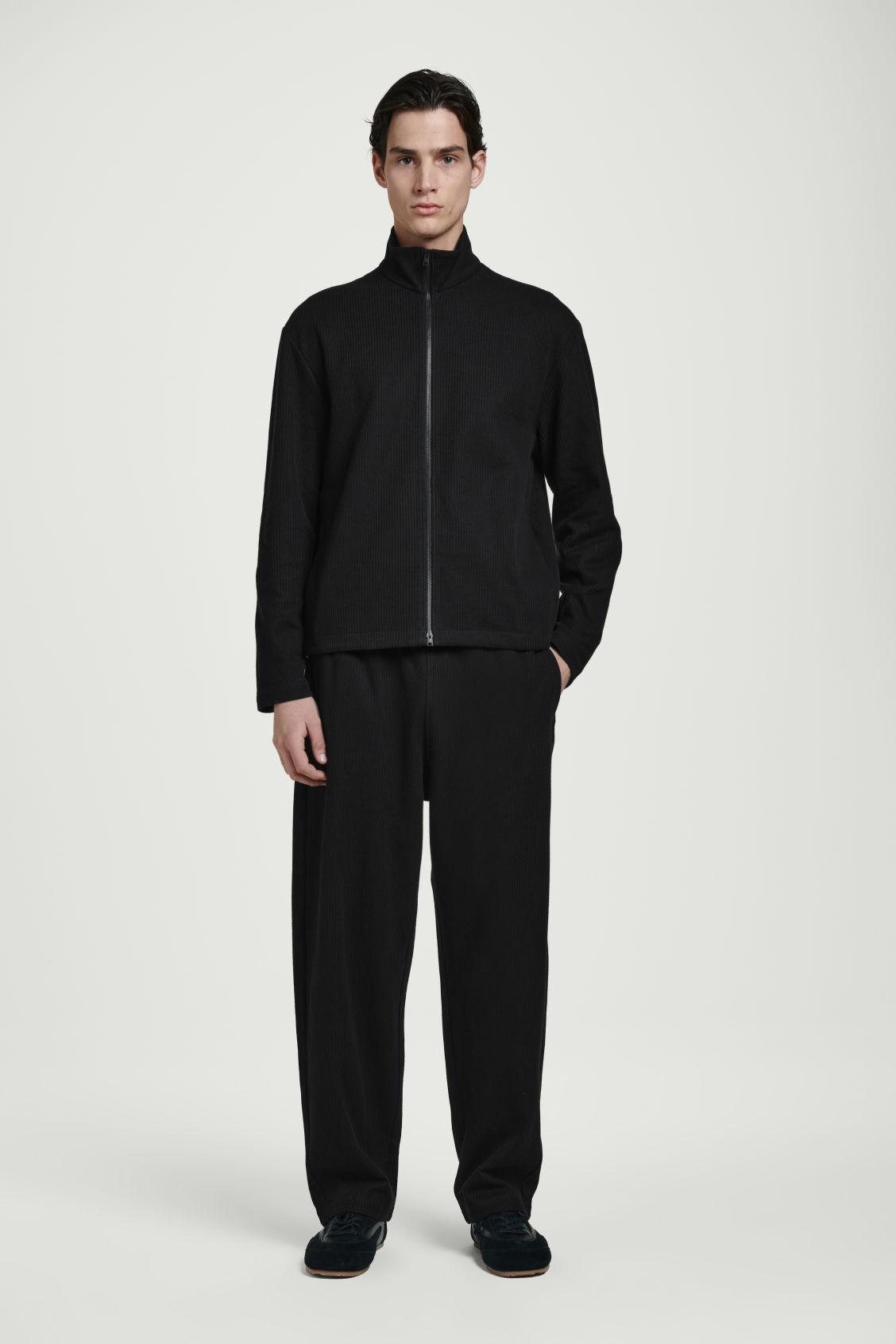 RIBBED JERSEY JOGGERS Product Image