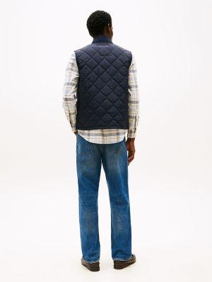 Water-Repellent Insulated Quilted Vest Product Image