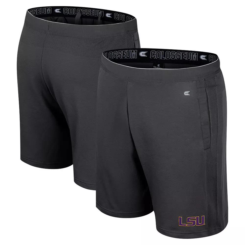 Men's Colosseum Charcoal LSU Tigers Forget Shorts,  Product Image