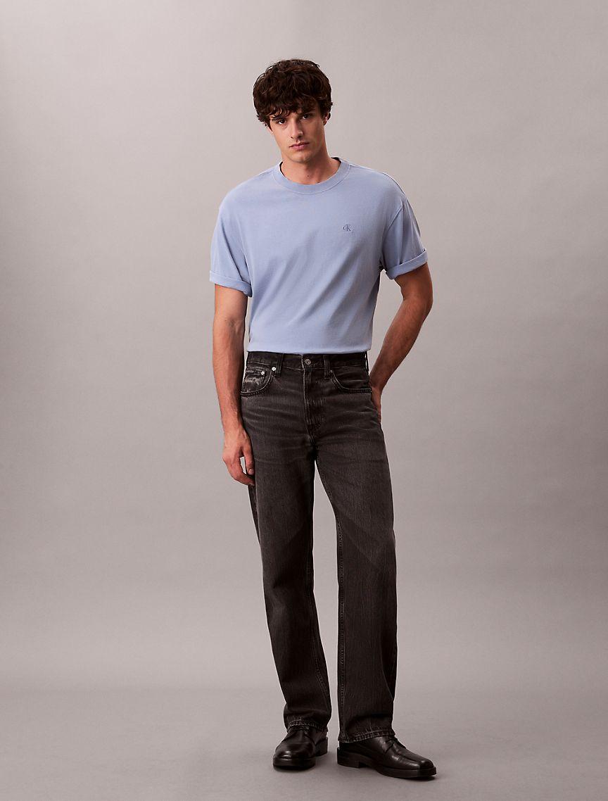 Cotton Jersey Monogram Logo Relaxed T-Shirt  Product Image