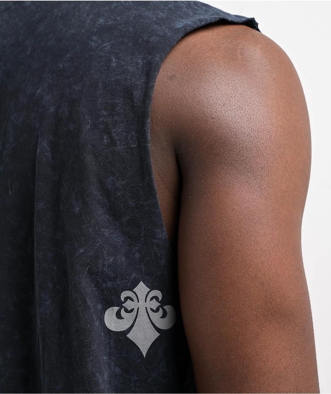 Afflicition Primal Tech Obsidian Lava Wash Tank Top Product Image