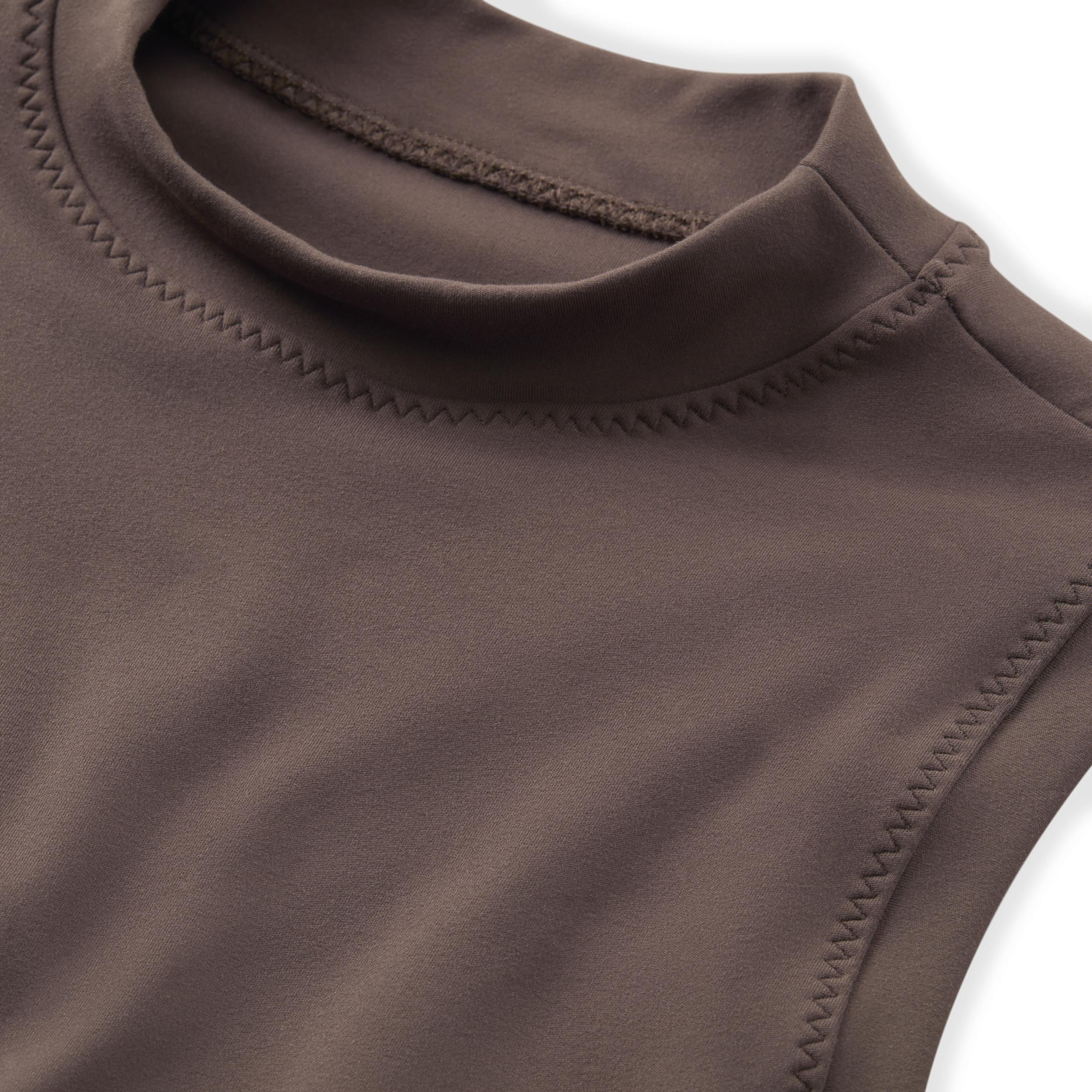 Nike One Fitted Women's Dri-FIT Mock-Neck Cropped Tank Top Product Image