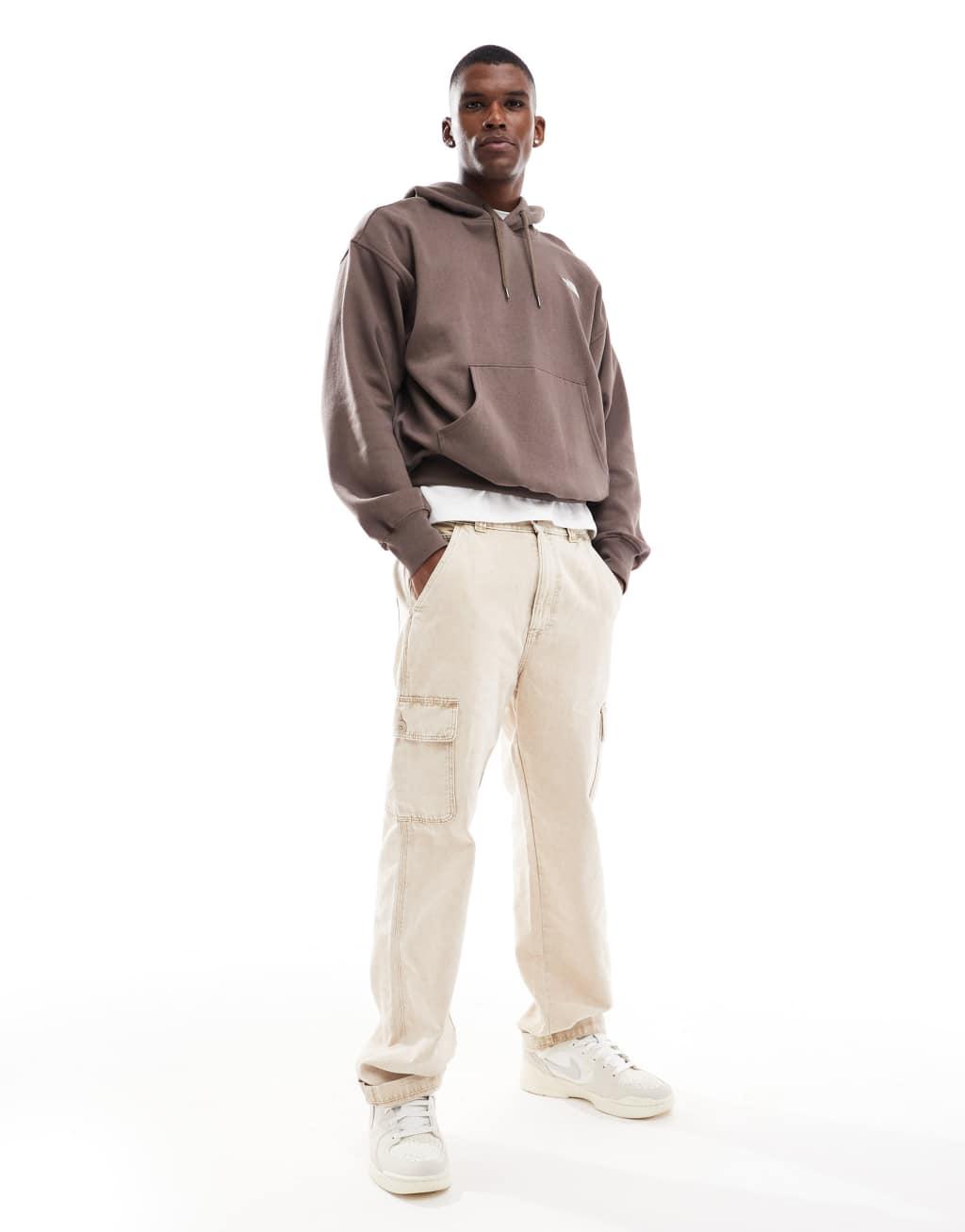 The North Face Evolution Vintage Hoodie in brown Product Image