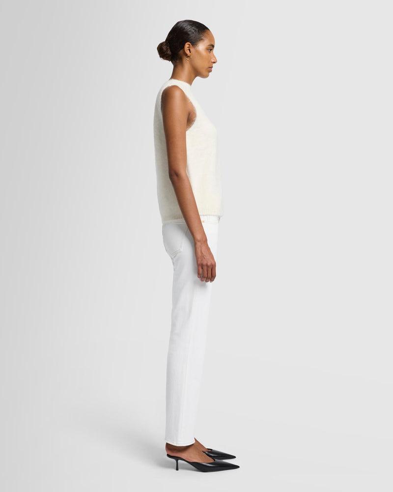 Sleeveless Alpaca Blend Sweater Product Image