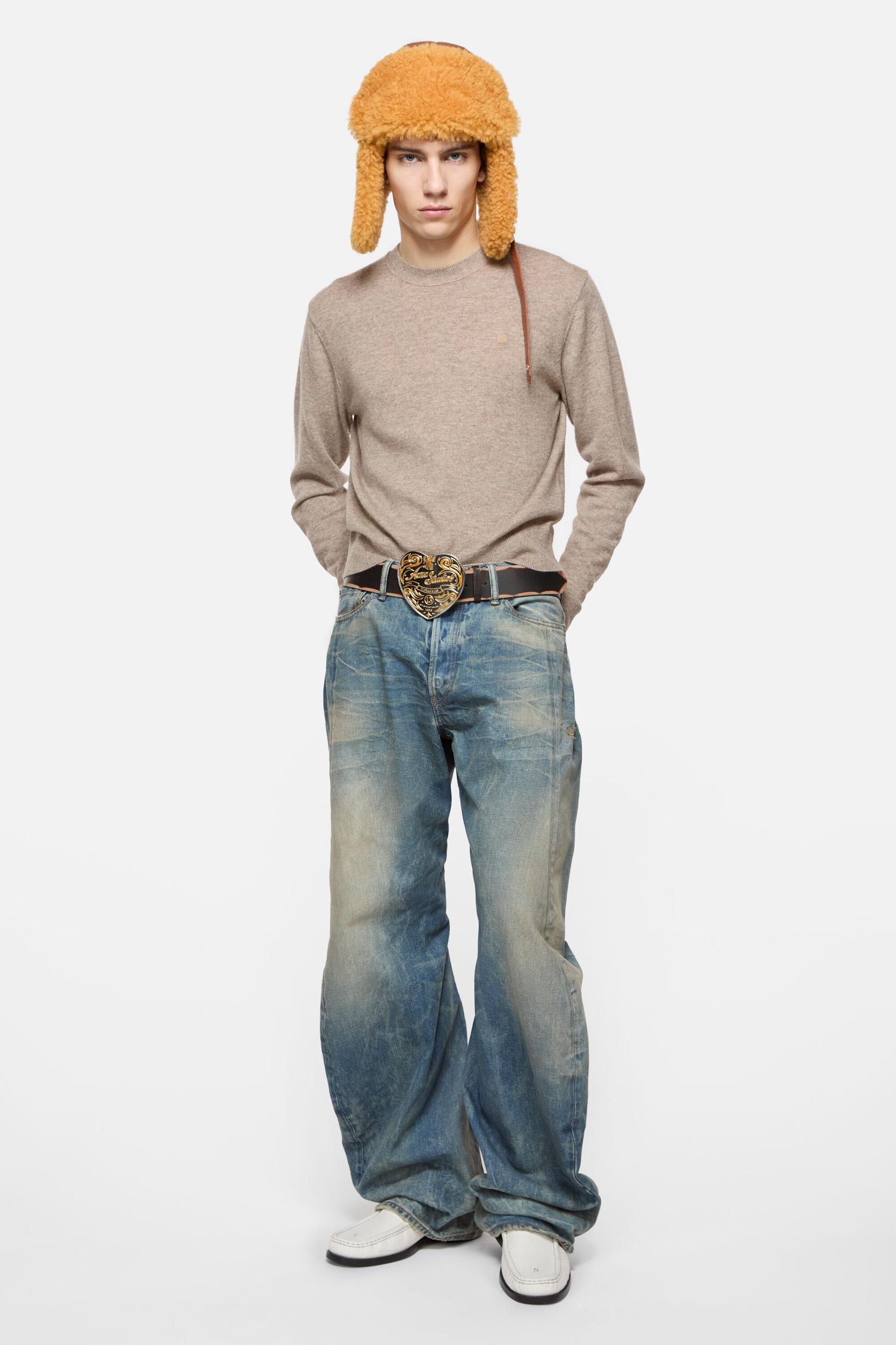 Crewneck jumper - Yak wool Product Image