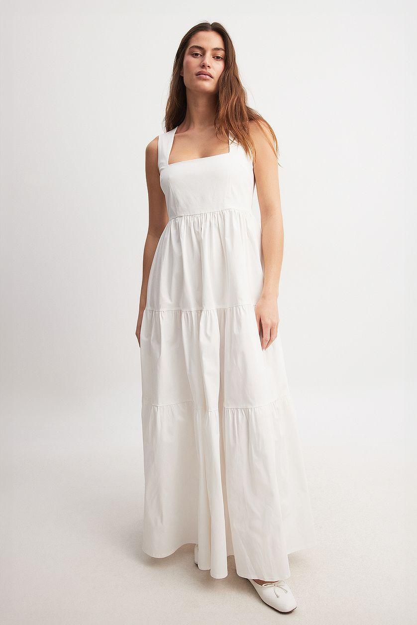 Cotton Volume Maxi Dress Product Image