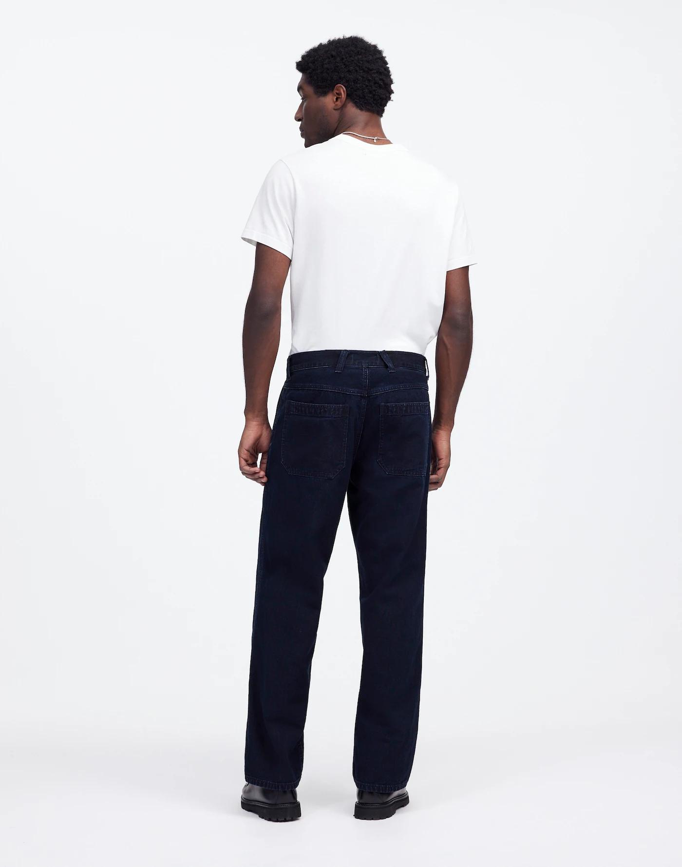 The Utility Pant in Indigo-Dyed Canvas Product Image