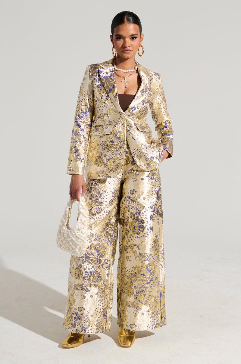 GOLDIE BROCADE TROUSER Product Image
